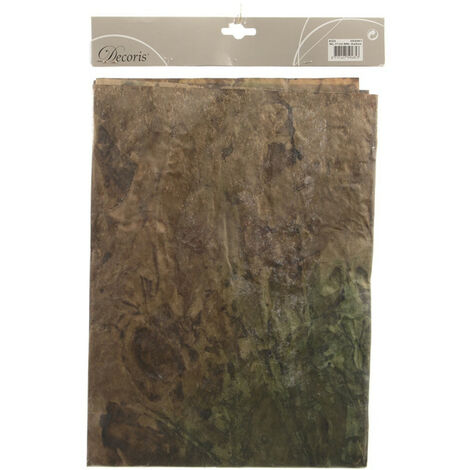 EDM – Papier de camouflage pour crêche 67x97cm – Résistant à l'eau – Idéal pour décors de Noël – Couleurs vives et motifs variés