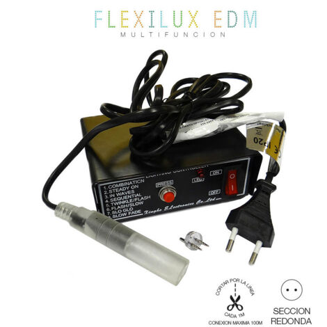 Programmeur Flexilux 2 Voies Gestion Avancée Pour Tubes Flexilux 100m - Edm (1/3)