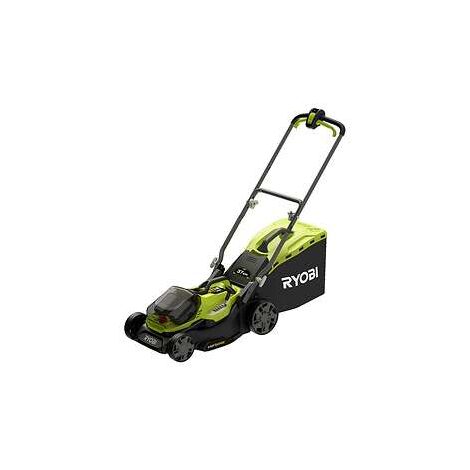 RYOBI Tondeuse poussée 18V One+ - 1 Batterie 4.0Ah - Chargeur - RY18LM37A-140 (1/9)