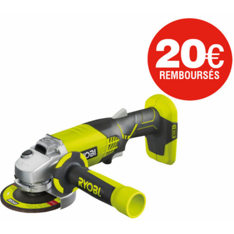 Meuleuse d'angle RYOBI 18 V One+ - sans batterie ni chargeur R18AG-0 (1/5)