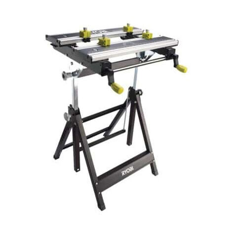 [JAMAIS UTILISÉ] Etabli pliable RYOBI métal 600x570x760mm - RWB03 (1/5)