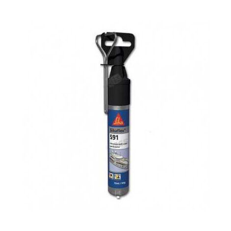 Colle mastic multi-usages SIKA Sikaflex 591 - Noir - 70ml