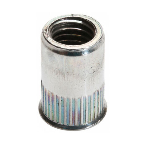 Lot de 50 écrous à sertir DEGOMETAL - M5 - 7 x 12 mm