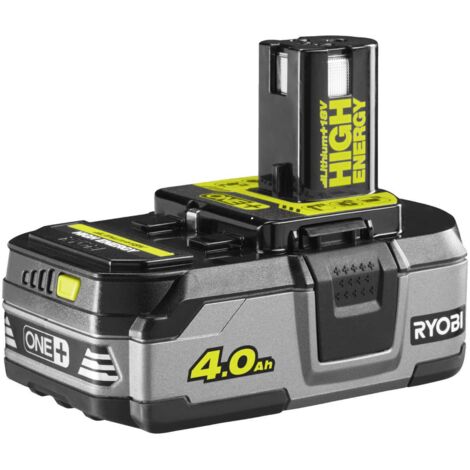 Batterie 18V Lithium-Ion 4,0Ah – Indicateur de charge LED – 600g – 3x autonomie – Compatible outils Ryobi ONE+ - RB1840T (1/4)