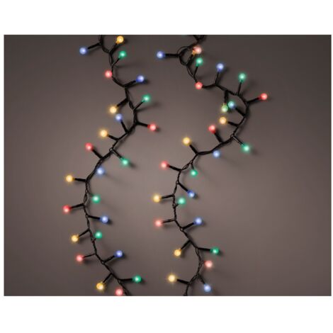 EDM – Guirlande lumineuse de Noël 10m – Alimentation électrique – 100 LED – Pour décoration intérieure et extérieure (1/3)
