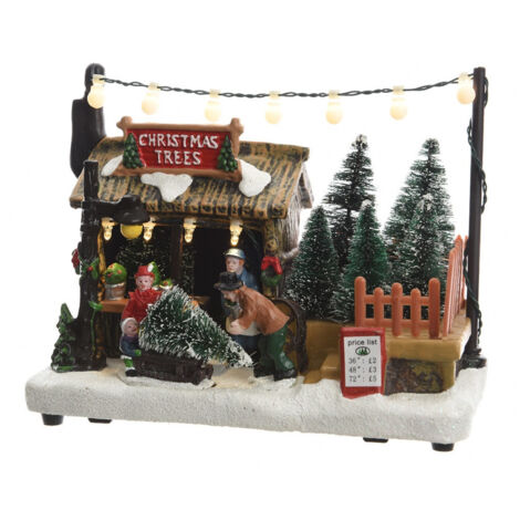 Village De Noël Led 3xaa 18x10,5x14,2cm (1/3)