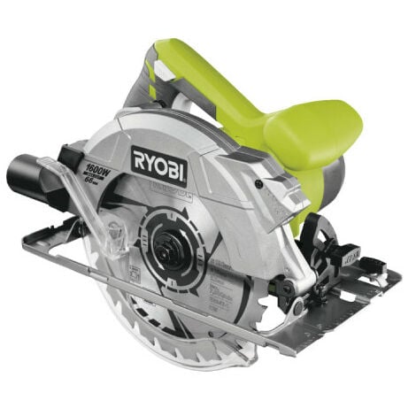 RYOBI Scie circulaire 1600W 66mm - 2 guides de coupe 84 cm - RCS1600-KSR
