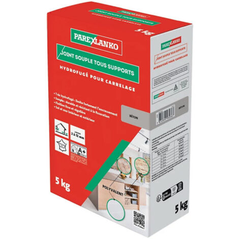 Joint souple tous supports PAREXLANKO - Béton - 5kg - 03443 (1/5)