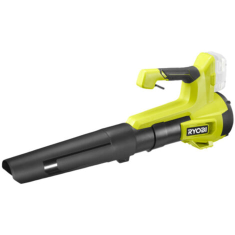 Ryobi – Souffleur à batterie 18V – Soufflerie 160 km/h – Moteur puissant pour nettoyage rapide – Compact et léger