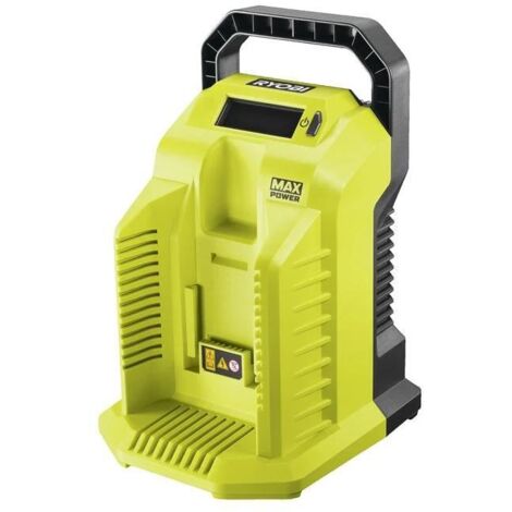 Chargeur ultra rapide 36V – Variateur de courant – Charge 4Ah à 10Ah – Écran LCD – Compatible batteries RYOBI 36V