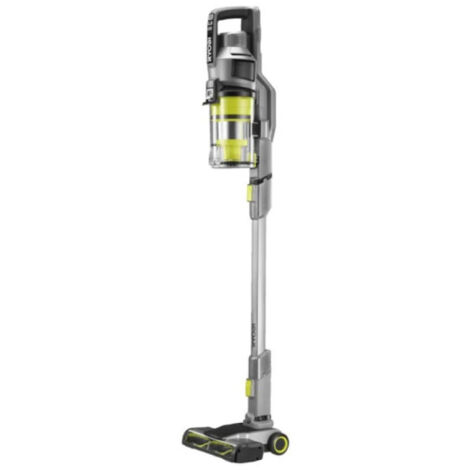 Ryobi – Aspirateur à main 30 Air Watts 820 l/min – 18 V 0,6 l Solo 5133006506 – Filtration double cyclone – Tête motorisée 24 cm (1/8)