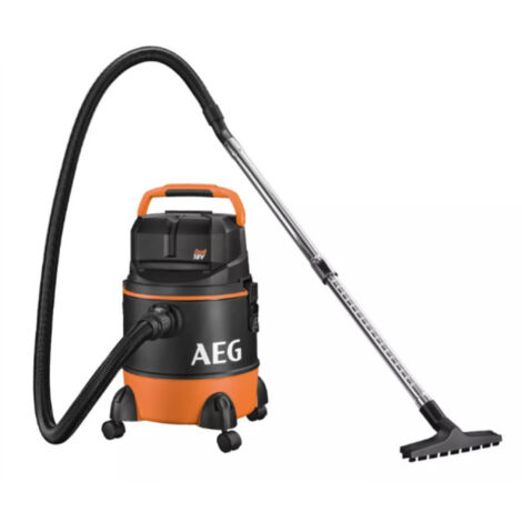 AEG – Aspirateur de chantier 18V – 20L – Moteur haute performance pour débris et liquides – Compact et maniable – Filtre HEPA inclus - BWD18-0