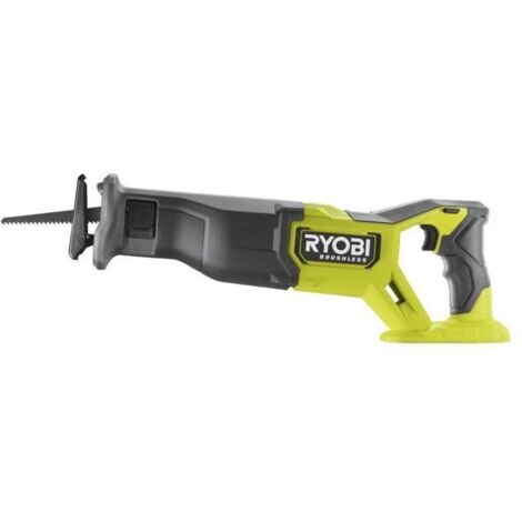 Ryobi – Scie sabre 18V Brushless – Course de lame 32 mm – Vitesse 3200 tr/min – Pour bois, métal et plastique – Changement de lame rapide - RRS18BL-0 (1/5)