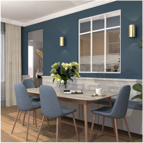 Verrière d'intérieur en aluminium – 3 vitrages 4 mm – Dimensions 105 x 123 cm – Traverses décoratives – Made in France – Espace Bricolage (1/3)