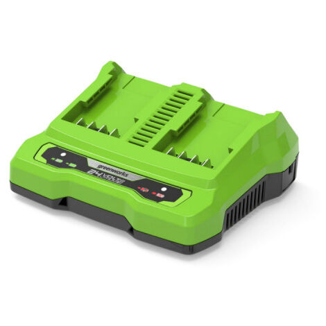 Chargeur à double port 24V 4,0Ah GREENWORKS haute performance - G24X2UC2 (1/6)