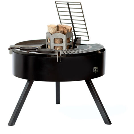 Braséro Asado avec système modulaire BIG T (1/5)