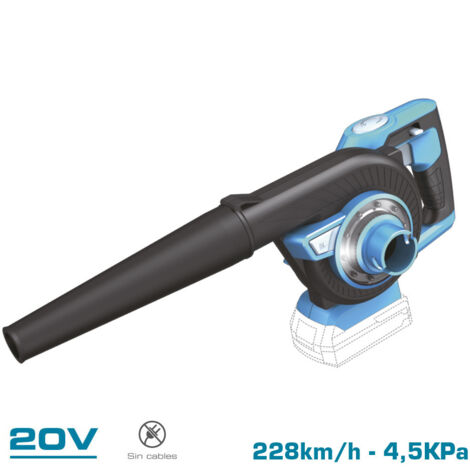 Aspirateur souffleur 20V KOMA TOOLS - Sans batterie ni chargeur (1/5)