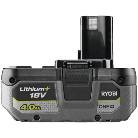 Ryobi – Batterie 18V Li-ion 4,0Ah – Technologie Lithium+ IntelliCell – Indicateur de charge 4 Led – Durabilité optimale (1/3)
