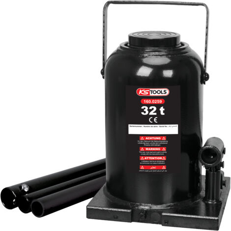 KS Tools - Cric bouteille hydraulique, 32t - 160.0259