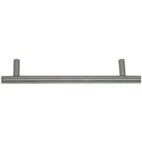 Poignée 1001 pour meuble Inox 304 massif - 12x224mm - Finition brossé (1/2)