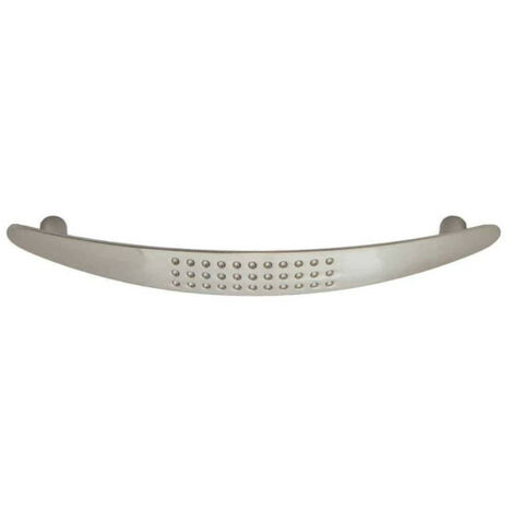 Poignée P3009 pour meuble - 128mm - Finition chrome perle