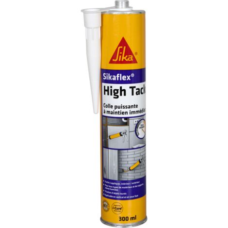Sika – Mastic-colle polyuréthane haute performance 300ml – Prise rapide pour béton, bois, métal – Adhérence forte en intérieur et extérieur - Sikaflex-119