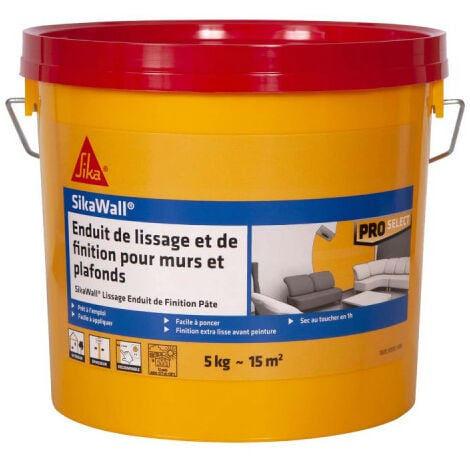 Enduit Rebouchage Lissage 2 en 1 pâte 4 kg blanc - TOUPRET - Mr.Bricolage