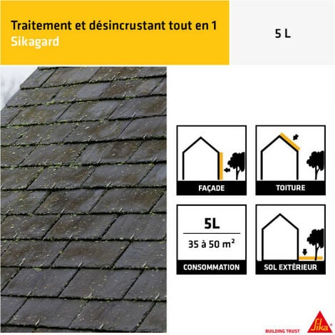 Pack Traitement et Protection SIKA - Sikagard-127 Stop 20L