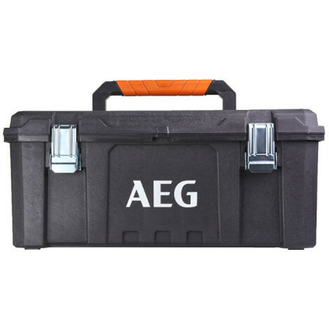 Caisse de rangement AEG 66.2x 33.4x 29cm - AEG26TB - Noir et orange