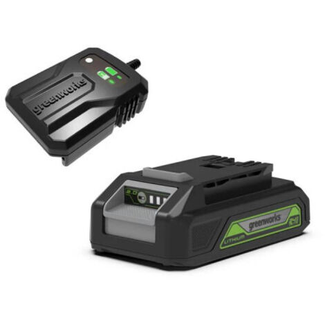 Batterie Greenworks GSK24B2 24 V 2 0 Ah Li-ion + Chargeur (1/5)