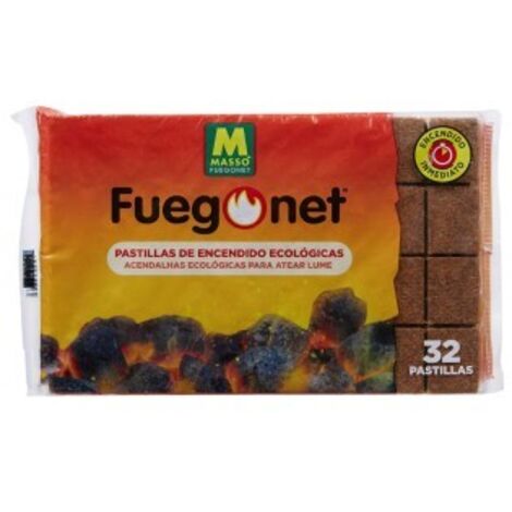 Pastilles allume-feu pour barbecue - 32 pcs