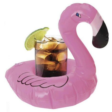 Vente en gros FLAMANT ROSE EN VERRE - Rib's Import