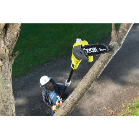 Pack RYOBI Elagueur à chaine sur perche 18V One+ OPP1820 - 1 Batterie 2.5Ah - 1 Chargeur rapide RC18120-125