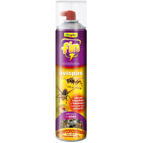 Insecticide anti-guepes puissant 600 ml FLOWER - Efficacité rapide - 06122