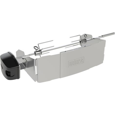 Weber – Rôtissoire barbecue Pulse 1000 et 2000 – Système motorisé pour cuisson uniforme – Charge maximale 5kg – Compatible avec barbecues électriques