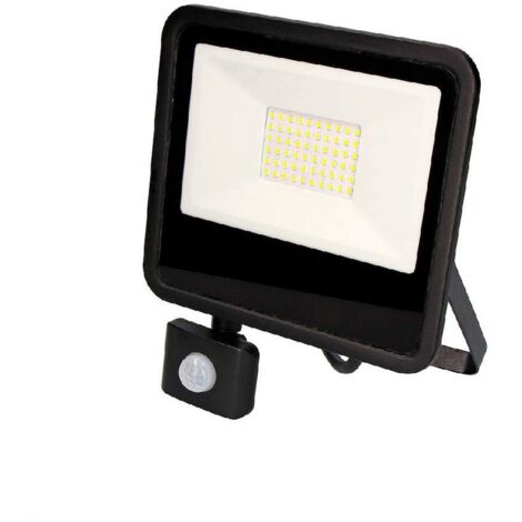 Projecteur Led 50w Capteur Présence éclairage Puissant Avec Détection De Mouvement - Edm (1/3)