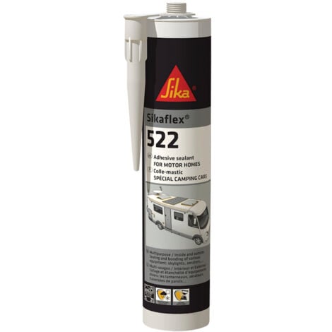 Colle mastic SIKA Sikaflex 522 Caravan - Blanc - 300ml