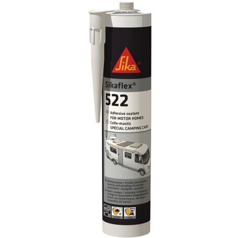 Colle mastic SIKA Sikaflex 522 Caravan - Blanc - 300ml