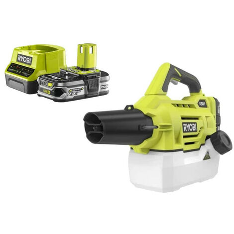 Pack RYOBI Brumisateur 18V One Plus 2L - RY18FGA-0 - 1 Batterie 2.5Ah - 1 Chargeur rapide RC18120-125