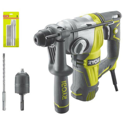 Perforateur Burineur Ryobi Sdsplus 800w 4 Modes Rsds800 Kc 5133004440