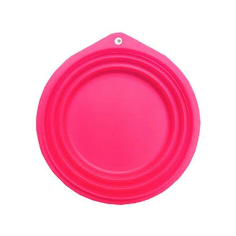 Gamelle de voyage NAYECO - Pour chien - Rose