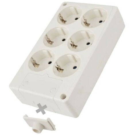 Bloc bipolaire 6 prises 41222