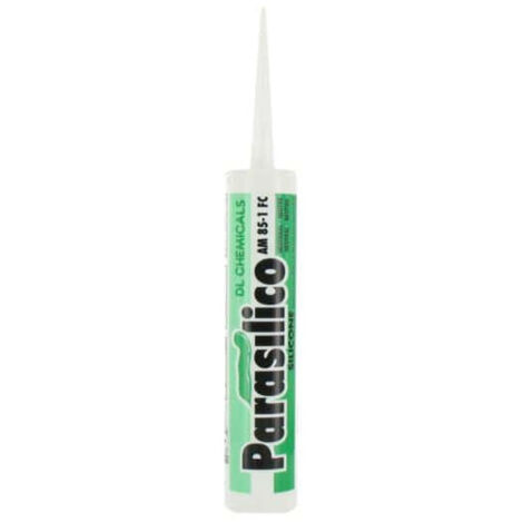 Mastic silicone parasilico DL Chemicals AM 85-1 FC noir RAL 9011 (1/2)