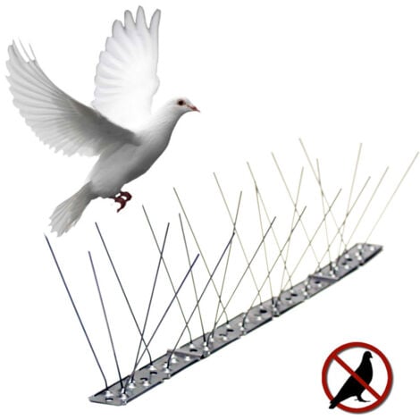 Pic Anti-Pigeons - Inox - 1mx2,5cmx11cm - 06072
