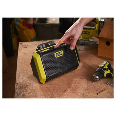 RYOBI Enceinte bluetooth 18V One+ - Sans batterie ni chargeur RBT18-0