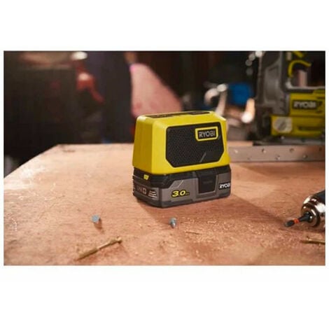 RYOBI Enceinte bluetooth 18V One+ - Sans batterie ni chargeur RBTM18-0
