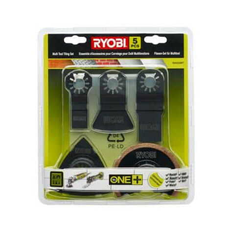RYOBI Kit spécial carrelage 5 pièces multitool - RAK05MT (1/2)