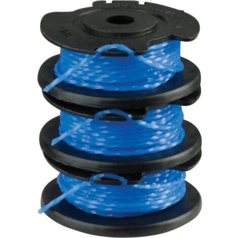 RYOBI Lot de 3 bobines simple fil diamètre 1.6mm x 4.5m RAC125