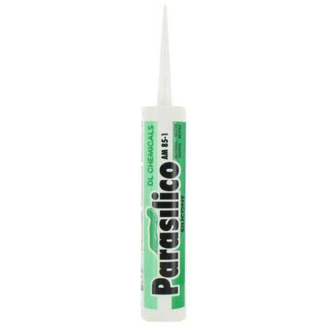 Dl Chemicals – Mastic silicone neutre 310 ml – Ivoire clair RAL 1015 – Adhère sur verre, béton armé et métal – Prise rapide et résistance élevée - AM 85-1