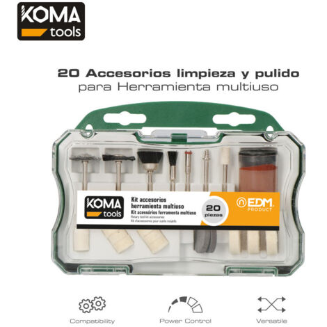 20 accessoires KOMA pour outil multifonctions 08709 - 08735 (1/3)